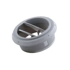 Uitblaasrooster D60 afsluitbaar grijs