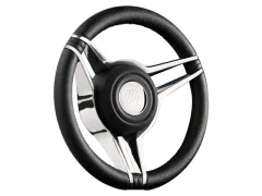 º Ultraflex Steuerrad TRON PU B/SS/PU 350 mm
