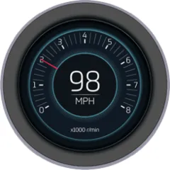 Veethree Uem 3 Round Lcd Touch Screen R3 Universal Engine Monitor