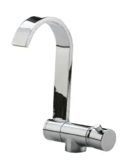 Verchromter Mischhahn