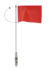 Verklicker mit Seitenh/Tuch/Gegengew. 150mm -ROT-