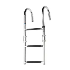 Vetus Edelstahl Badeleiter mit Bügel 3 Stufen