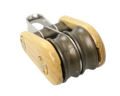 VICTORY-Doppelblock Esche 45mm m.Auge