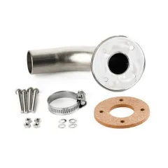 Wallas Abgasstutzen seitlich 28mm