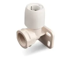 Wandplattenkupplung aus Kunststoff