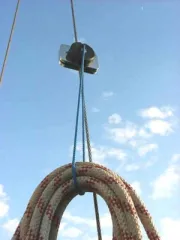 Wantenhalterung mit Leinenhalter (RopeFix)