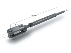 Wantenspanner Toggle-Term M6X3mm