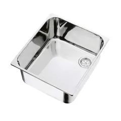 Waschbecken rechteckig (300x240x150, 320x260x150, gebürstet Edelstahl)