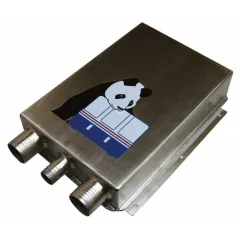 Wasserabscheider Fischer Panda - Edelstahl (50 - 40 - 50 mm)