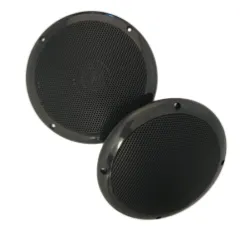 Wasserbeständiger Lautsprechersatz, 60w, 2-Weg, Lochmaß Ø120mm, Schwarz