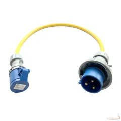 Wasserdichter Landstromadapter Verlängerung 16-32a