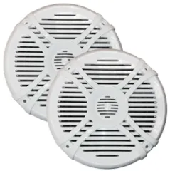 Wasserdichter Lautsprechersatz, 200w, Ø165mm, Weiß (Satz Von 2)