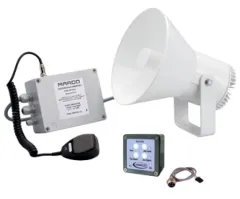 Wassergeschützter (Ip67) Schallsignalanleige 12v Mit Niro Halter + Zulassung