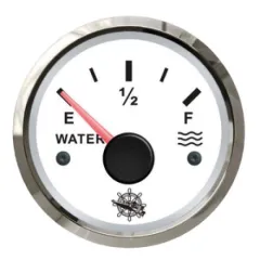 Water level gauge 240/33 Ohm white/glos