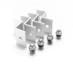 WATTSTUNDE® 38 mm Aluminium Z-Winkel HSZ38 weiß Halterung