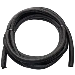 WATTSTUNDE® Geflechtsschlauch offen 19 mm schwarz 5 Meter