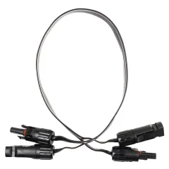 WATTSTUNDE® MC4 auf MC4 Flachbandkabel 50 cm