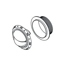 Webasto Ausstroemer D90 verschliessbar schwarz