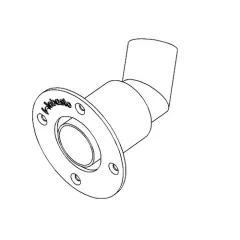 Webasto Bordwand Abgas Fitting 70mm