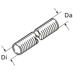 Webasto Flex Waermeschutzrohr D28, L=324 Glasfase