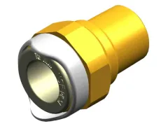 Whale WX1513B Adapter 1⁄2 NPT Male (Messing)-15mm