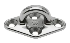 WICHARD Decksplatte, rautenförmig D6 Auge 22,0mm