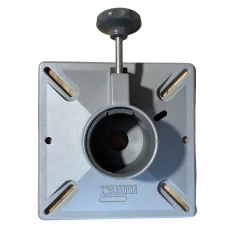 Zwaardvis stoeldrager grijs metallic gel