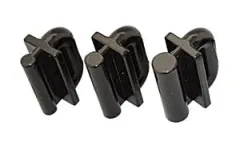 Zwischenrutscher schwarz 9mmØ VP=10St.