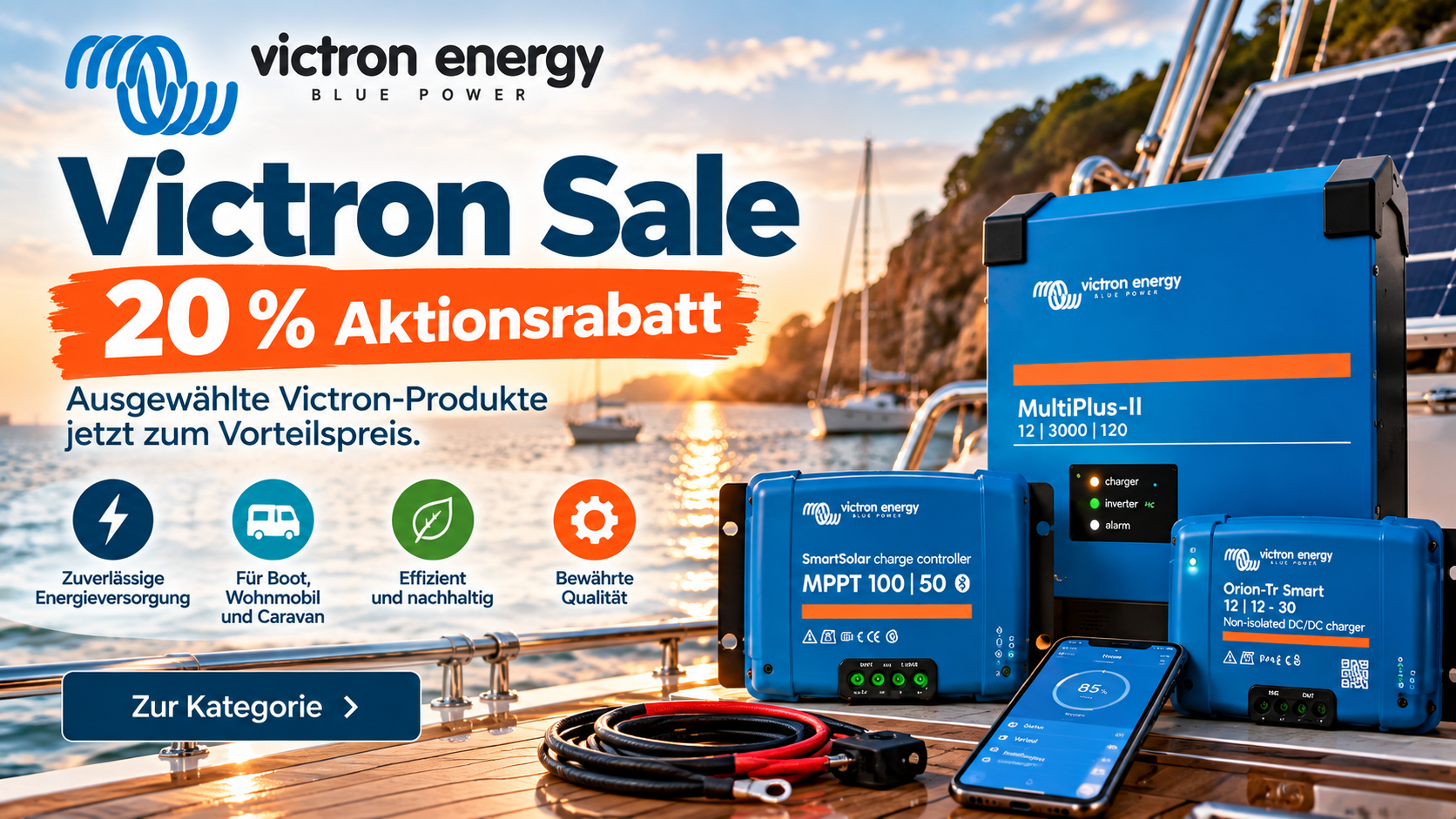 Victron Sale – 20 Prozent Aktionsrabatt